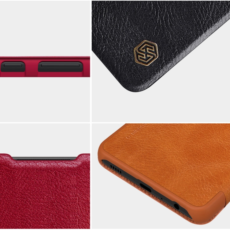 NILLKIN QIN Series Crazy Horse Texture Horizontal Flip Leather Case with Card Slot, For Samsung Galaxy A32 5G, For Samsung Galaxy A52 5G / 4G, For Samsung Galaxy A72 5G / 4G