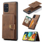 JEEHOOD Retro Magnetic Detachable Protective Case with Wallet & Card Slot & Holder, For Samsung Galaxy A52 5G, For Samsung Galaxy A72 5G, For Samsung Galaxy A12 5G, For Samsung Galaxy A42 5G, For Samsung Galaxy A51 5G, For Samsung Galaxy A71 5G