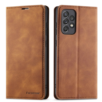 Forwenw Dream Series Oil Edge Strong Magnetism Horizontal Flip Leather Case with Holder & Card Slots & Wallet & Photo Frame, For Samsung Galaxy A52 5G / 4G, For Samsung Galaxy A72 5G / 4G