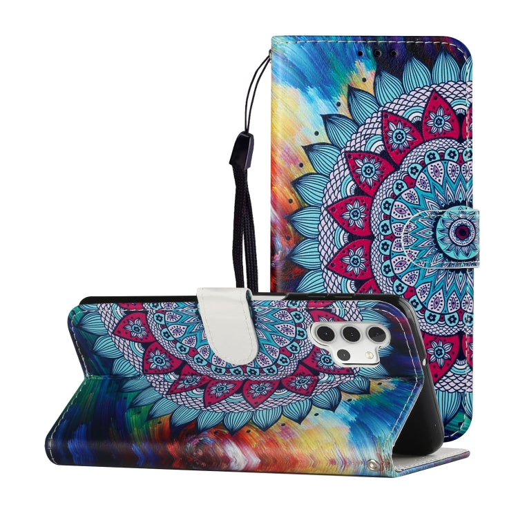 Oil Embossed Coloured Drawing Pattern Horizontal Flip PU Leather Case with Holder & Card Slots & Wallet, For Samsung Galaxy A42 5G, For Samsung Galaxy A52 5G / 4G, For Samsung Galaxy A72 5G / 4G, For Samsung Galaxy A32 5G