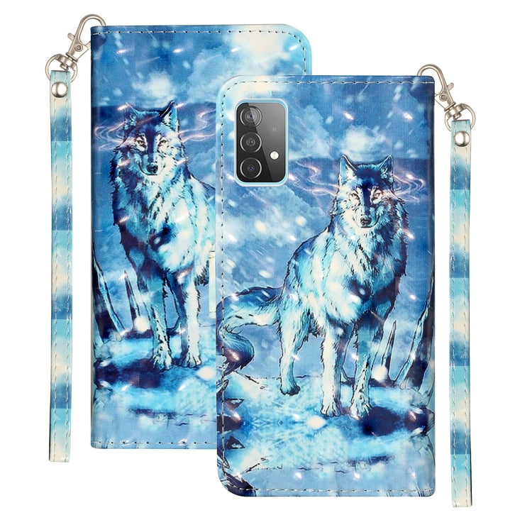 3D Pattern Horizontal Flip PU Leather Case with Holder & Card Slots & Wallet, For Samsung Galaxy A42 5G, For Samsung Galaxy A52 5G / 4G, For Samsung Galaxy A72 5G / 4G, For Samsung Galaxy A32 5G