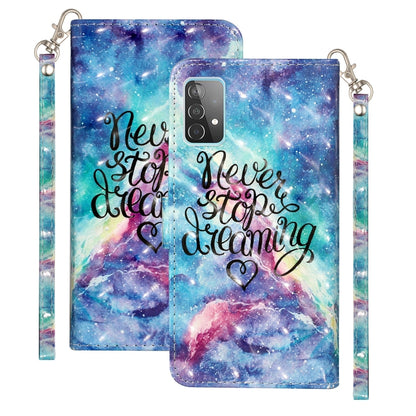 3D Pattern Horizontal Flip PU Leather Case with Holder & Card Slots & Wallet, For Samsung Galaxy A42 5G, For Samsung Galaxy A52 5G / 4G, For Samsung Galaxy A72 5G / 4G, For Samsung Galaxy A32 5G