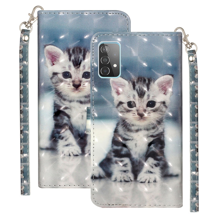 3D Pattern Horizontal Flip PU Leather Case with Holder & Card Slots & Wallet, For Samsung Galaxy A42 5G, For Samsung Galaxy A52 5G / 4G, For Samsung Galaxy A72 5G / 4G, For Samsung Galaxy A32 5G