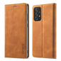 LC.IMEEKE Strong Magnetism Ultra-thin Horizontal Flip Matte TPU + PU Leather Case with Holder & Card Slots & Wallet, For Samsung Galaxy A12, For Samsung Galaxy A52 5G / 4G, For Samsung Galaxy A72 5G / 4G, For SamsungGalaxy A52 5G / 4G