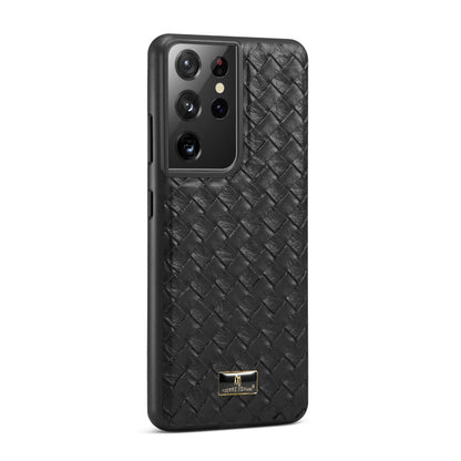 Fierre Shann Leather Texture Phone Back Cover Case, For Samsung Galaxy Note20, For Samsung Galaxy Note20 Ultra, For Samsung Galaxy S21 5G, For Samsung Galaxy S21+ 5G, For Samsung Galaxy S21 Ultra 5G, For Xiaomi Mi 11 Pro, For OPPO Find X3