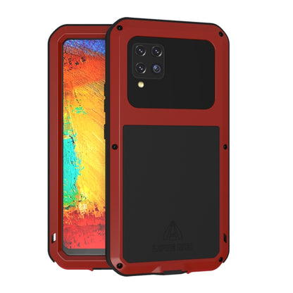 LOVE MEI Metal Shockproof Waterproof Dustproof Protective Case with Glass, For Samsung Galaxy A32 5G, For Samsung Galaxy A42, For Samsung Galaxy A52 5G / 4G, For Samsung Galaxy S21 5G, For Samsung Galaxy S21+ 5G, For Samsung Galaxy A72 5G / 4G