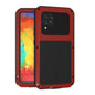 LOVE MEI Metal Shockproof Waterproof Dustproof Protective Case with Glass, For Samsung Galaxy A32 5G, For Samsung Galaxy A42, For Samsung Galaxy A52 5G / 4G, For Samsung Galaxy S21 5G, For Samsung Galaxy S21+ 5G, For Samsung Galaxy A72 5G / 4G
