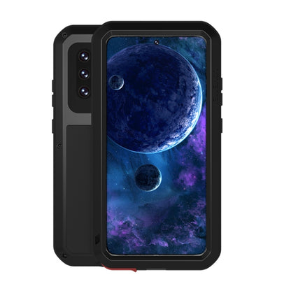 LOVE MEI Metal Shockproof Waterproof Dustproof Protective Case with Glass, For Samsung Galaxy A32 5G, For Samsung Galaxy A42, For Samsung Galaxy A52 5G / 4G, For Samsung Galaxy S21 5G, For Samsung Galaxy S21+ 5G, For Samsung Galaxy A72 5G / 4G