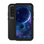 LOVE MEI Metal Shockproof Waterproof Dustproof Protective Case with Glass, For Samsung Galaxy A32 5G, For Samsung Galaxy A42, For Samsung Galaxy A52 5G / 4G, For Samsung Galaxy S21 5G, For Samsung Galaxy S21+ 5G, For Samsung Galaxy A72 5G / 4G