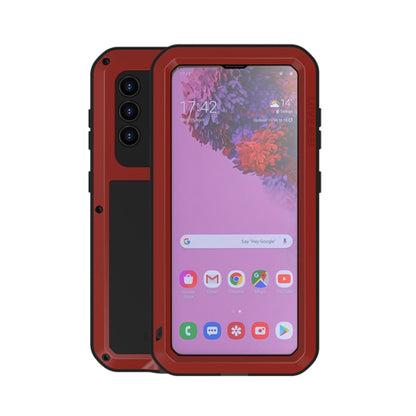 LOVE MEI Metal Shockproof Waterproof Dustproof Protective Case with Glass, For Samsung Galaxy A32 5G, For Samsung Galaxy A42, For Samsung Galaxy A52 5G / 4G, For Samsung Galaxy S21 5G, For Samsung Galaxy S21+ 5G, For Samsung Galaxy A72 5G / 4G