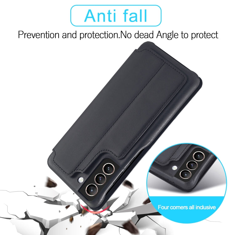For Samsung Galaxy S21 FE LC.IMEEKE Hon Ancient Series Horizontal Flip Leather Case with Holder & Card Slot, For Samsung Galaxy S21 FE