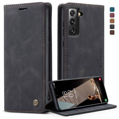 CaseMe 013 Multifunctional Horizontal Flip Leather Case, with Card Slot & Holder & Wallet, For Xiaomi Mi 11 Lite, For Samsung Galaxy S21 FE