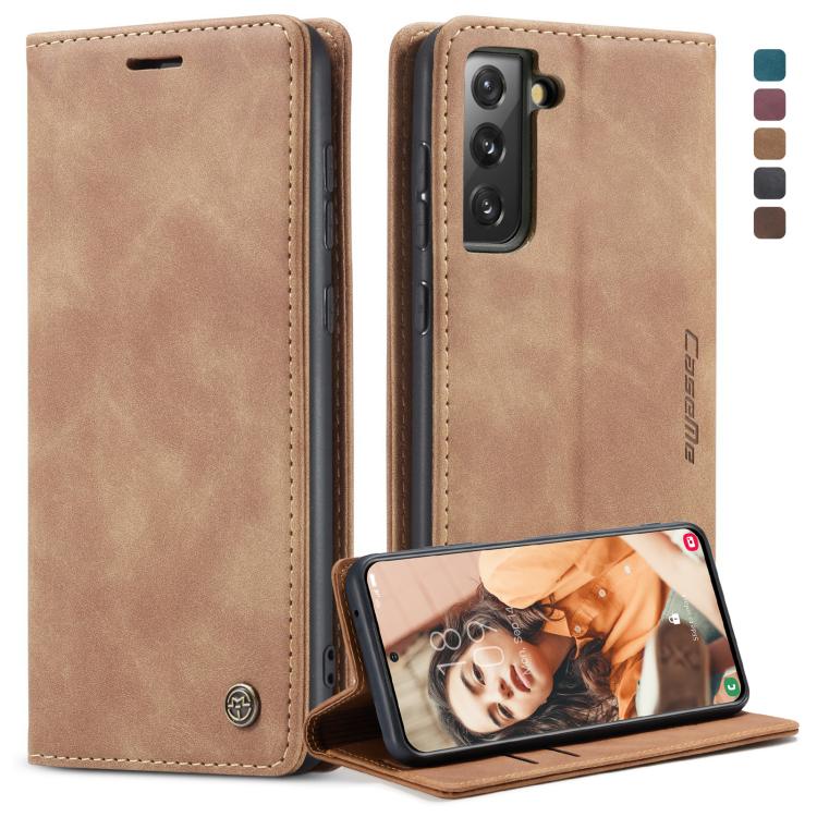 CaseMe 013 Multifunctional Horizontal Flip Leather Case, with Card Slot & Holder & Wallet, For Xiaomi Mi 11 Lite, For Samsung Galaxy S21 FE