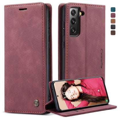 CaseMe 013 Multifunctional Horizontal Flip Leather Case, with Card Slot & Holder & Wallet, For Xiaomi Mi 11 Lite, For Samsung Galaxy S21 FE
