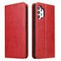 Fierre Shann PU Genuine Leather Texture Horizontal Flip Leather Case with Holder & Card Slots & Wallet, For Samsung Galaxy A32 5G, For Samsung Galaxy A72 5G, For Samsung Galaxy A52 5G