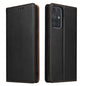 Fierre Shann PU Genuine Leather Texture Horizontal Flip Leather Case with Holder & Card Slots & Wallet, For Samsung Galaxy A32 5G, For Samsung Galaxy A72 5G, For Samsung Galaxy A52 5G