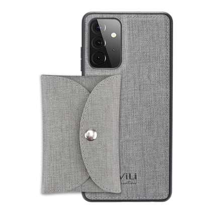 ViLi T Series TPU + PU Woven Fabric Magnetic Protective Case with Wallet, For Samsung Galaxy A12, For Samsung Galaxy A72 5G, For Samsung Galaxy S21 Ultra 5G, For Samsung Galaxy S21+ 5G, For Samsung Galaxy S21 5G, For Samsung Galaxy A32 5G��������������...
