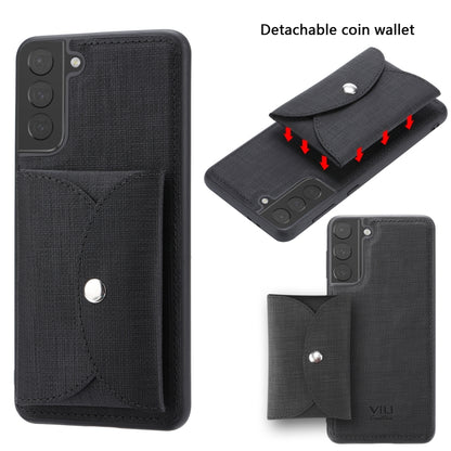 ViLi T Series TPU + PU Woven Fabric Magnetic Protective Case with Wallet, For Samsung Galaxy A12, For Samsung Galaxy A72 5G, For Samsung Galaxy S21 Ultra 5G, For Samsung Galaxy S21+ 5G, For Samsung Galaxy S21 5G, For Samsung Galaxy A32 5G��������������...