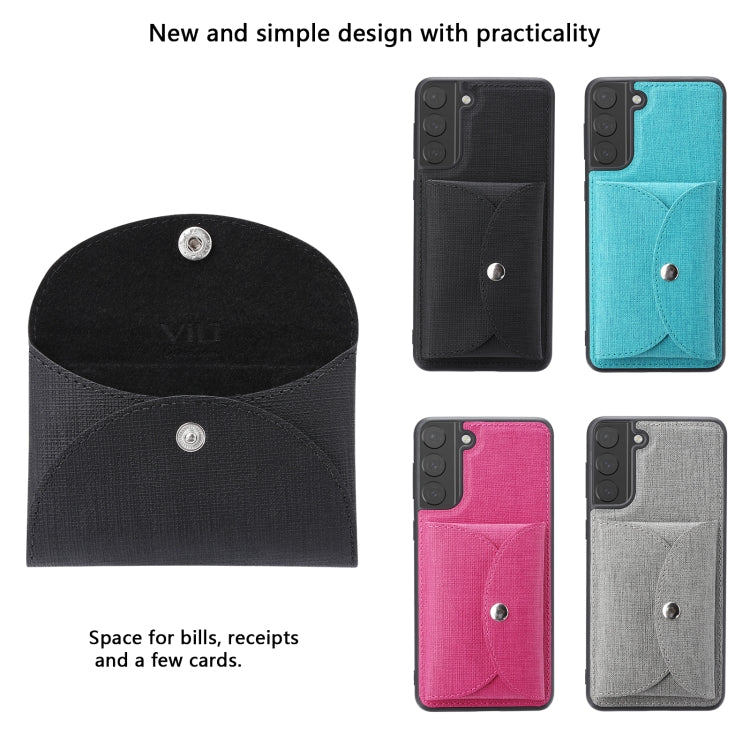 ViLi T Series TPU + PU Woven Fabric Magnetic Protective Case with Wallet, For Samsung Galaxy A12, For Samsung Galaxy A72 5G, For Samsung Galaxy S21 Ultra 5G, For Samsung Galaxy S21+ 5G, For Samsung Galaxy S21 5G, For Samsung Galaxy A32 5G��������������...