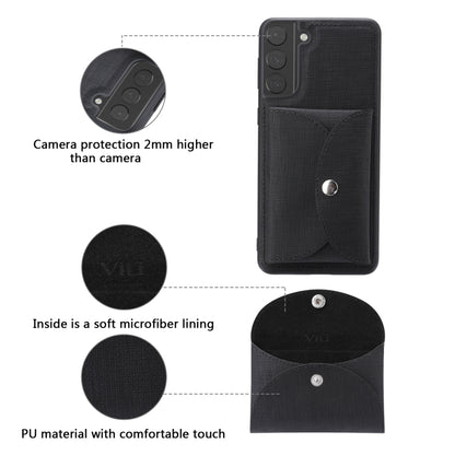 ViLi T Series TPU + PU Woven Fabric Magnetic Protective Case with Wallet, For Samsung Galaxy A12, For Samsung Galaxy A72 5G, For Samsung Galaxy S21 Ultra 5G, For Samsung Galaxy S21+ 5G, For Samsung Galaxy S21 5G, For Samsung Galaxy A32 5G��������������...