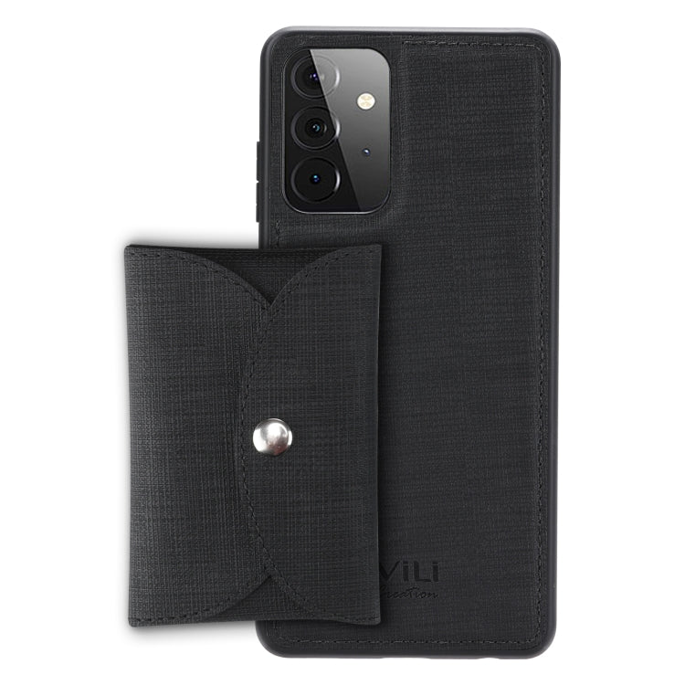ViLi T Series TPU + PU Woven Fabric Magnetic Protective Case with Wallet, For Samsung Galaxy A12, For Samsung Galaxy A72 5G, For Samsung Galaxy S21 Ultra 5G, For Samsung Galaxy S21+ 5G, For Samsung Galaxy S21 5G, For Samsung Galaxy A32 5G��������������...