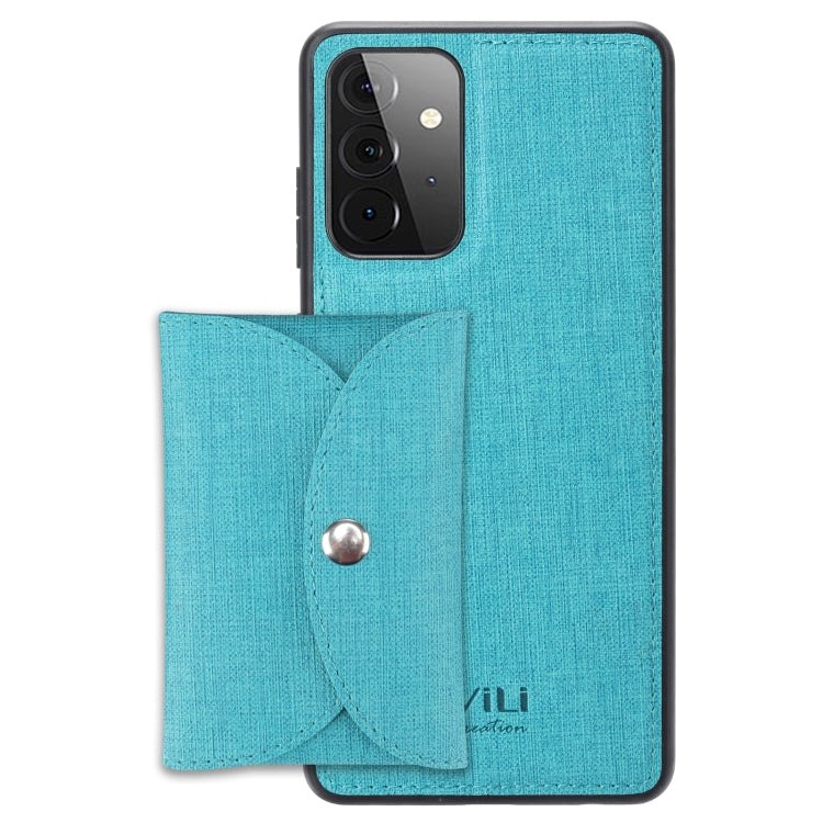 ViLi T Series TPU + PU Woven Fabric Magnetic Protective Case with Wallet, For Samsung Galaxy A12, For Samsung Galaxy A72 5G, For Samsung Galaxy S21 Ultra 5G, For Samsung Galaxy S21+ 5G, For Samsung Galaxy S21 5G, For Samsung Galaxy A32 5G��������������...