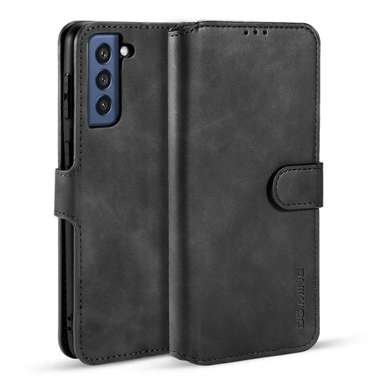 DG.MING Retro Oil Side Horizontal Flip Leather Case with Holder & Card Slots & Wallet, For Samsung Galaxy S21 FE, For Samsung Galaxy A32 4G, For Xiaomi Redmi Note 10 Pro, For OnePlus 9, For OnePlus 9 Pro