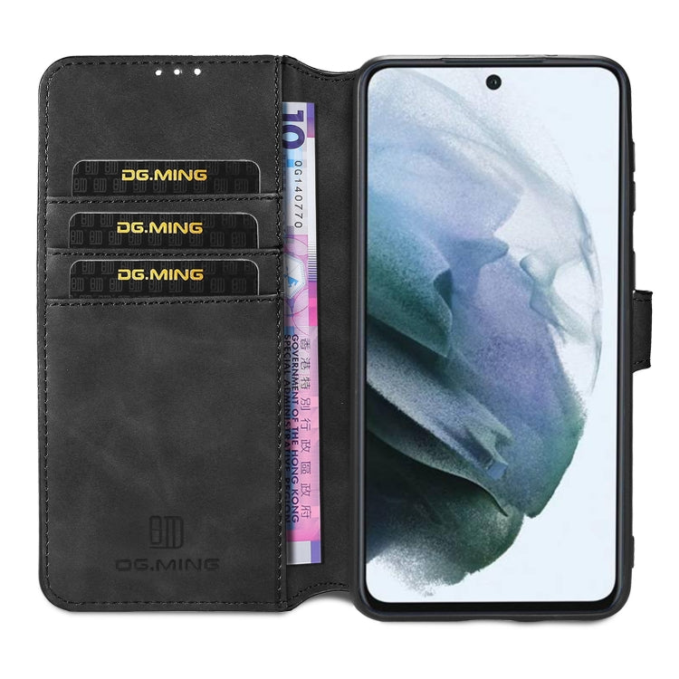 DG.MING Retro Oil Side Horizontal Flip Leather Case with Holder & Card Slots & Wallet, For Samsung Galaxy S21 FE, For Samsung Galaxy A32 4G, For Xiaomi Redmi Note 10 Pro, For OnePlus 9, For OnePlus 9 Pro