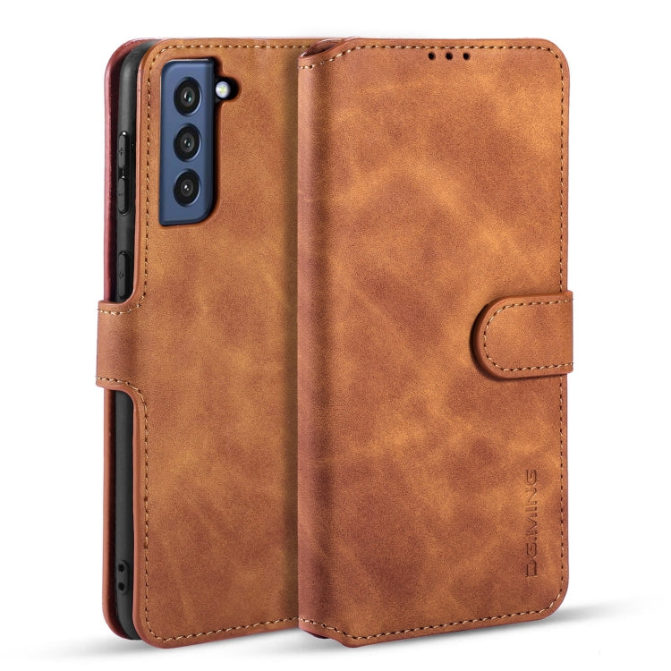 DG.MING Retro Oil Side Horizontal Flip Leather Case with Holder & Card Slots & Wallet, For Samsung Galaxy S21 FE, For Samsung Galaxy A32 4G, For Xiaomi Redmi Note 10 Pro, For OnePlus 9, For OnePlus 9 Pro