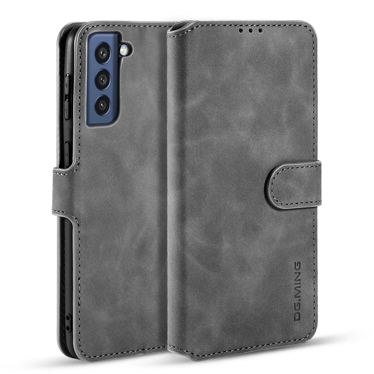 DG.MING Retro Oil Side Horizontal Flip Leather Case with Holder & Card Slots & Wallet, For Samsung Galaxy S21 FE, For Samsung Galaxy A32 4G, For Xiaomi Redmi Note 10 Pro, For OnePlus 9, For OnePlus 9 Pro