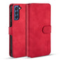 DG.MING Retro Oil Side Horizontal Flip Leather Case with Holder & Card Slots & Wallet, For Samsung Galaxy S21 FE, For Samsung Galaxy A32 4G, For Xiaomi Redmi Note 10 Pro, For OnePlus 9, For OnePlus 9 Pro