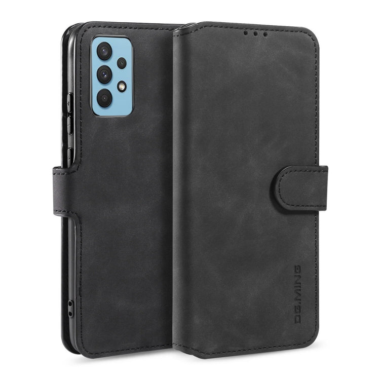 DG.MING Retro Oil Side Horizontal Flip Leather Case with Holder & Card Slots & Wallet, For Samsung Galaxy S21 FE, For Samsung Galaxy A32 4G, For Xiaomi Redmi Note 10 Pro, For OnePlus 9, For OnePlus 9 Pro
