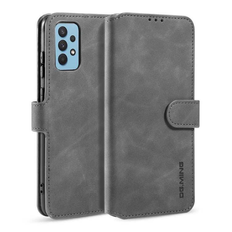 DG.MING Retro Oil Side Horizontal Flip Leather Case with Holder & Card Slots & Wallet, For Samsung Galaxy S21 FE, For Samsung Galaxy A32 4G, For Xiaomi Redmi Note 10 Pro, For OnePlus 9, For OnePlus 9 Pro