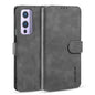 DG.MING Retro Oil Side Horizontal Flip Leather Case with Holder & Card Slots & Wallet, For Samsung Galaxy S21 FE, For Samsung Galaxy A32 4G, For Xiaomi Redmi Note 10 Pro, For OnePlus 9, For OnePlus 9 Pro
