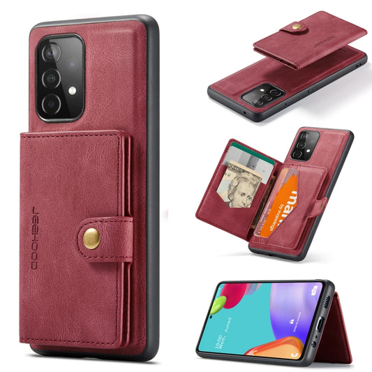 JEEHOOD Retro Magnetic Detachable Protective Case with Wallet & Card Slot & Holder, For Samsung Galaxy A32 5G, For Samsung Galaxy S20 FE, For Samsung Galaxy S20, For Samsung Galaxy S20+, For Samsung Galaxy S20 Ultra 5G, For Samsung Galaxy Note20 Ultra�...