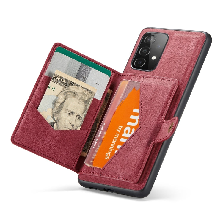 JEEHOOD Retro Magnetic Detachable Protective Case with Wallet & Card Slot & Holder, For Samsung Galaxy A32 5G, For Samsung Galaxy S20 FE, For Samsung Galaxy S20, For Samsung Galaxy S20+, For Samsung Galaxy S20 Ultra 5G, For Samsung Galaxy Note20 Ultra�...