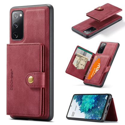 JEEHOOD Retro Magnetic Detachable Protective Case with Wallet & Card Slot & Holder, For Samsung Galaxy A32 5G, For Samsung Galaxy S20 FE, For Samsung Galaxy S20, For Samsung Galaxy S20+, For Samsung Galaxy S20 Ultra 5G, For Samsung Galaxy Note20 Ultra�...