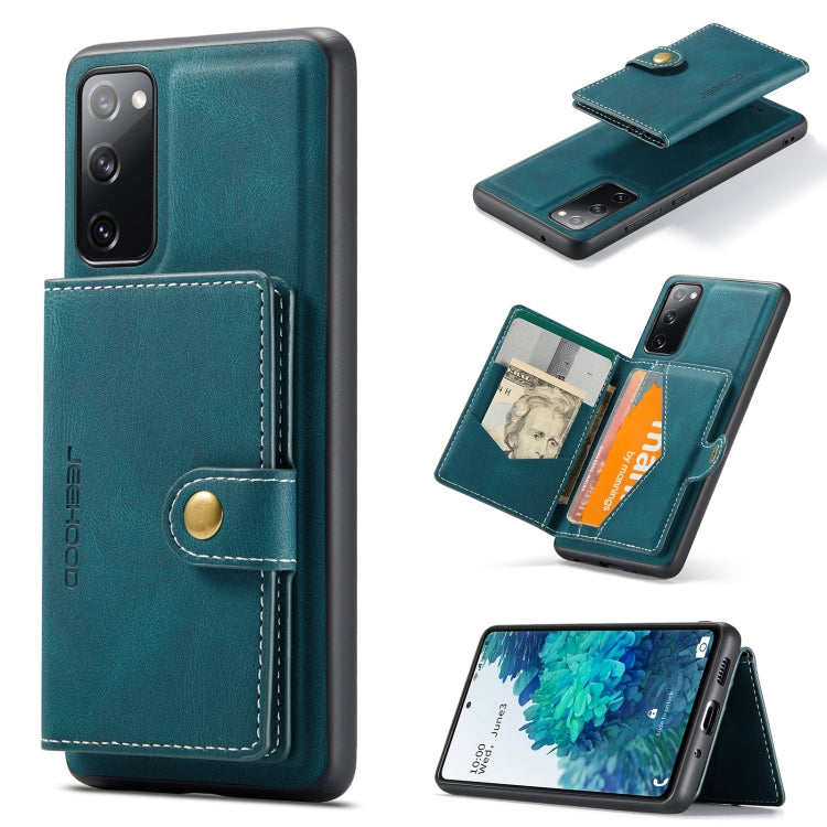 JEEHOOD Retro Magnetic Detachable Protective Case with Wallet & Card Slot & Holder, For Samsung Galaxy A32 5G, For Samsung Galaxy S20 FE, For Samsung Galaxy S20, For Samsung Galaxy S20+, For Samsung Galaxy S20 Ultra 5G, For Samsung Galaxy Note20 Ultra�...