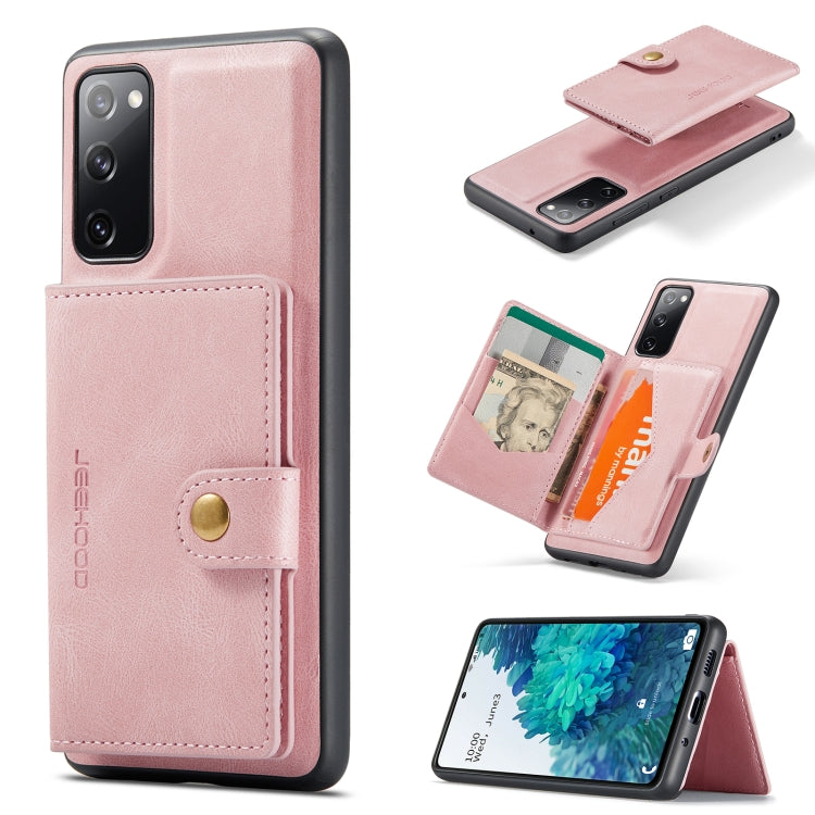 JEEHOOD Retro Magnetic Detachable Protective Case with Wallet & Card Slot & Holder, For Samsung Galaxy A32 5G, For Samsung Galaxy S20 FE, For Samsung Galaxy S20, For Samsung Galaxy S20+, For Samsung Galaxy S20 Ultra 5G, For Samsung Galaxy Note20 Ultra�...