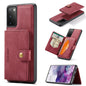 JEEHOOD Retro Magnetic Detachable Protective Case with Wallet & Card Slot & Holder, For Samsung Galaxy A32 5G, For Samsung Galaxy S20 FE, For Samsung Galaxy S20, For Samsung Galaxy S20+, For Samsung Galaxy S20 Ultra 5G, For Samsung Galaxy Note20 Ultra�...