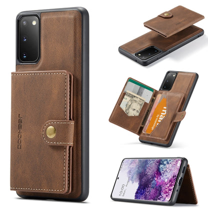 JEEHOOD Retro Magnetic Detachable Protective Case with Wallet & Card Slot & Holder, For Samsung Galaxy A32 5G, For Samsung Galaxy S20 FE, For Samsung Galaxy S20, For Samsung Galaxy S20+, For Samsung Galaxy S20 Ultra 5G, For Samsung Galaxy Note20 Ultra�...