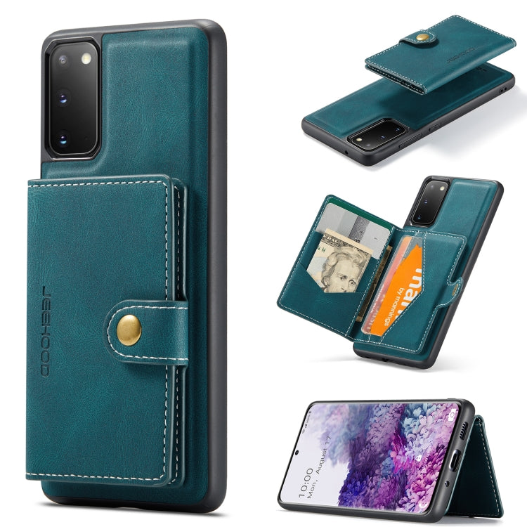 JEEHOOD Retro Magnetic Detachable Protective Case with Wallet & Card Slot & Holder, For Samsung Galaxy A32 5G, For Samsung Galaxy S20 FE, For Samsung Galaxy S20, For Samsung Galaxy S20+, For Samsung Galaxy S20 Ultra 5G, For Samsung Galaxy Note20 Ultra�...