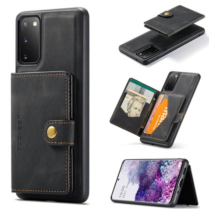 JEEHOOD Retro Magnetic Detachable Protective Case with Wallet & Card Slot & Holder, For Samsung Galaxy A32 5G, For Samsung Galaxy S20 FE, For Samsung Galaxy S20, For Samsung Galaxy S20+, For Samsung Galaxy S20 Ultra 5G, For Samsung Galaxy Note20 Ultra�...
