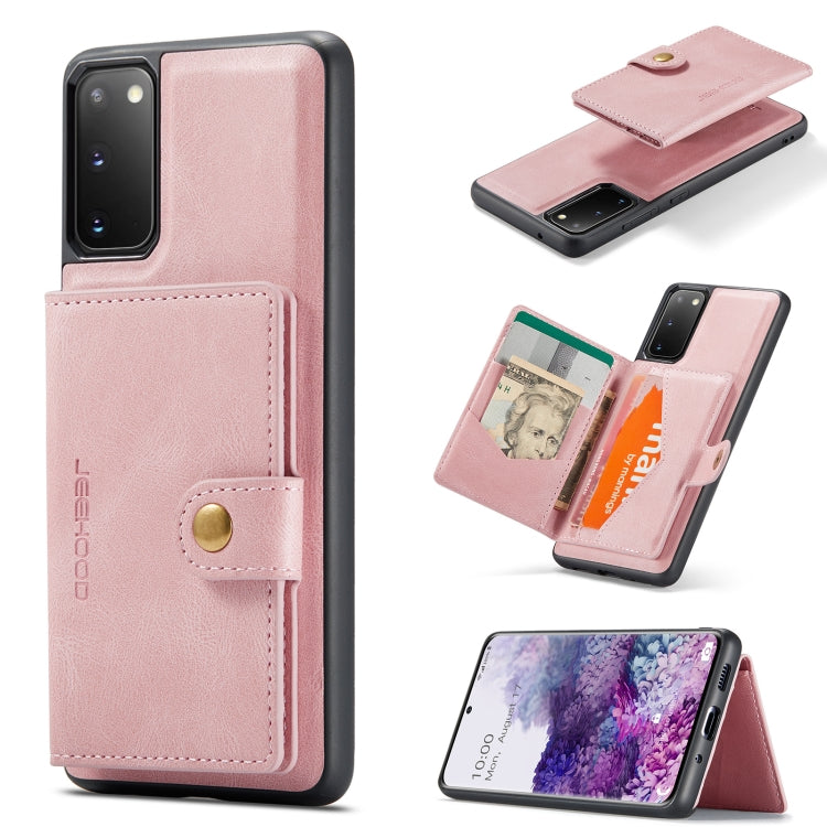 JEEHOOD Retro Magnetic Detachable Protective Case with Wallet & Card Slot & Holder, For Samsung Galaxy A32 5G, For Samsung Galaxy S20 FE, For Samsung Galaxy S20, For Samsung Galaxy S20+, For Samsung Galaxy S20 Ultra 5G, For Samsung Galaxy Note20 Ultra�...
