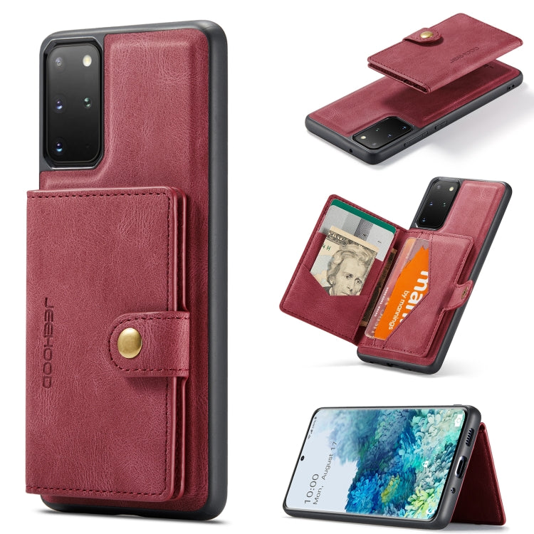 JEEHOOD Retro Magnetic Detachable Protective Case with Wallet & Card Slot & Holder, For Samsung Galaxy A32 5G, For Samsung Galaxy S20 FE, For Samsung Galaxy S20, For Samsung Galaxy S20+, For Samsung Galaxy S20 Ultra 5G, For Samsung Galaxy Note20 Ultra�...