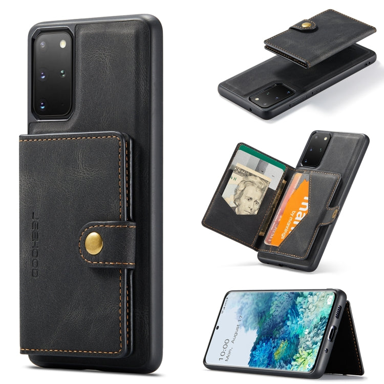 JEEHOOD Retro Magnetic Detachable Protective Case with Wallet & Card Slot & Holder, For Samsung Galaxy A32 5G, For Samsung Galaxy S20 FE, For Samsung Galaxy S20, For Samsung Galaxy S20+, For Samsung Galaxy S20 Ultra 5G, For Samsung Galaxy Note20 Ultra�...