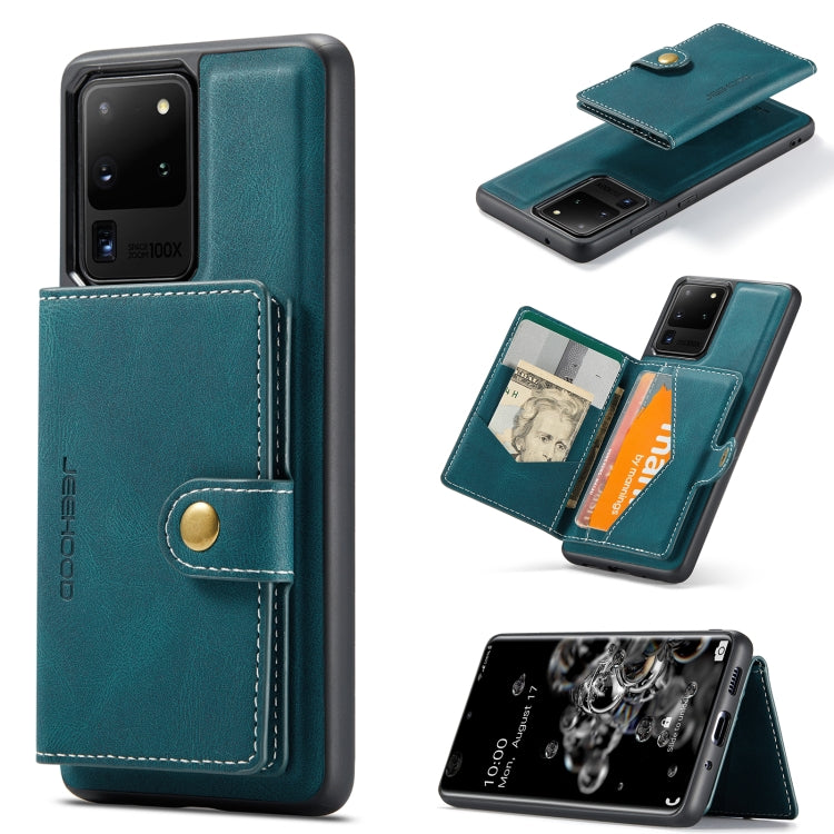 JEEHOOD Retro Magnetic Detachable Protective Case with Wallet & Card Slot & Holder, For Samsung Galaxy A32 5G, For Samsung Galaxy S20 FE, For Samsung Galaxy S20, For Samsung Galaxy S20+, For Samsung Galaxy S20 Ultra 5G, For Samsung Galaxy Note20 Ultra�...