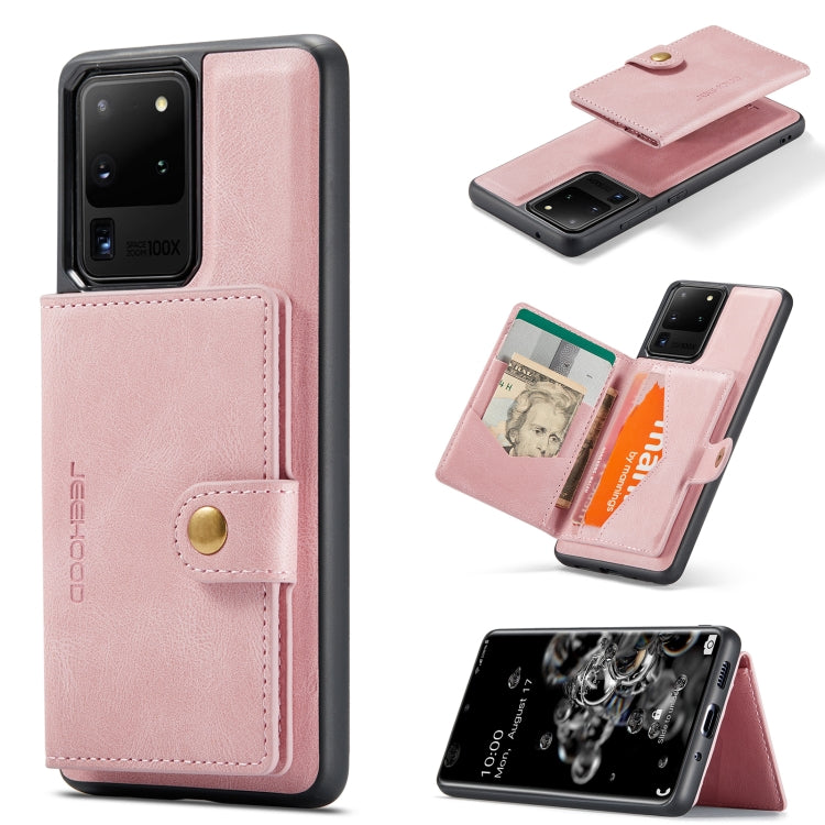 JEEHOOD Retro Magnetic Detachable Protective Case with Wallet & Card Slot & Holder, For Samsung Galaxy A32 5G, For Samsung Galaxy S20 FE, For Samsung Galaxy S20, For Samsung Galaxy S20+, For Samsung Galaxy S20 Ultra 5G, For Samsung Galaxy Note20 Ultra�...