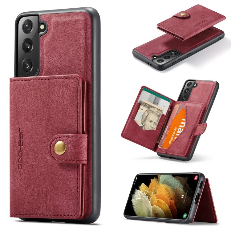 JEEHOOD Retro Magnetic Detachable Protective Case with Wallet & Card Slot & Holder, For Samsung Galaxy A32 5G, For Samsung Galaxy S20 FE, For Samsung Galaxy S20, For Samsung Galaxy S20+, For Samsung Galaxy S20 Ultra 5G, For Samsung Galaxy Note20 Ultra�...
