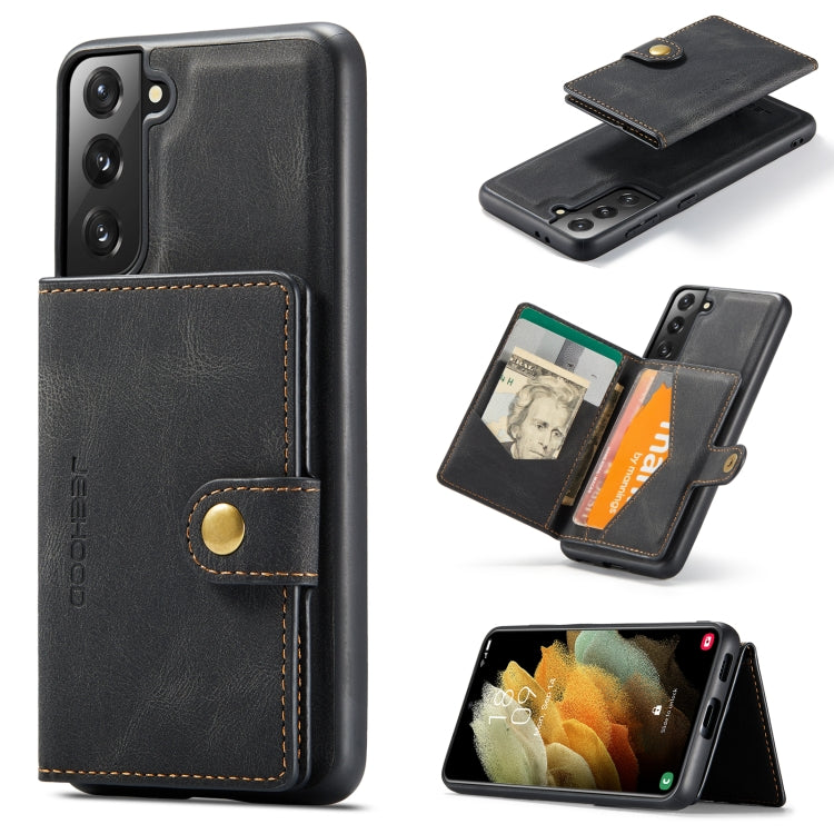 JEEHOOD Retro Magnetic Detachable Protective Case with Wallet & Card Slot & Holder, For Samsung Galaxy A32 5G, For Samsung Galaxy S20 FE, For Samsung Galaxy S20, For Samsung Galaxy S20+, For Samsung Galaxy S20 Ultra 5G, For Samsung Galaxy Note20 Ultra�...
